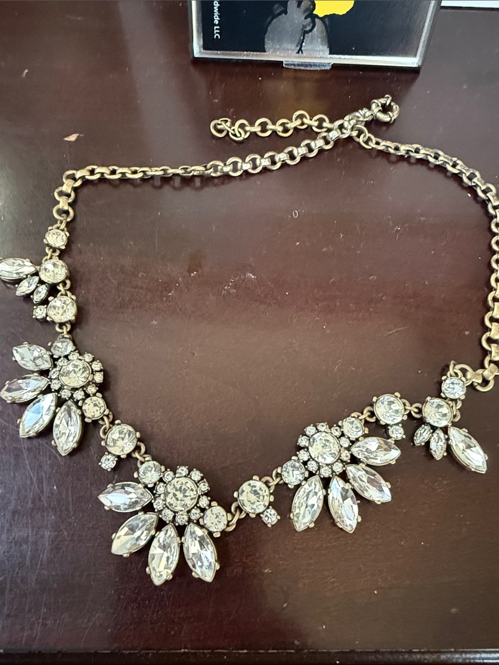 J. crew crystal necklace